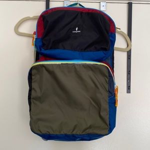 Cotopaxi Tasra Del Dia unisex 16L travel or work backpack multicolor